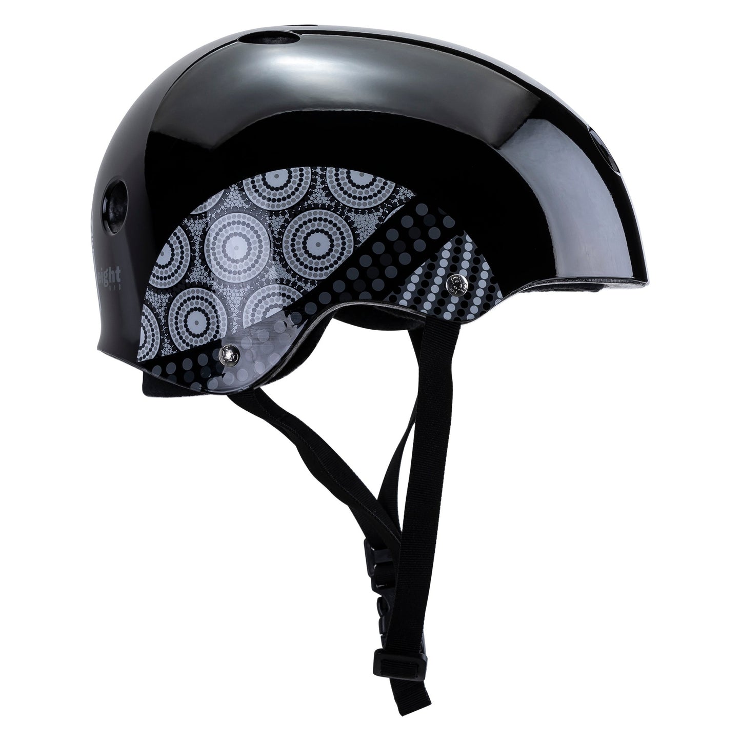 Triple 8 Helmet Certified Sweatsaver Keegan Palmer Edition Black Gloss