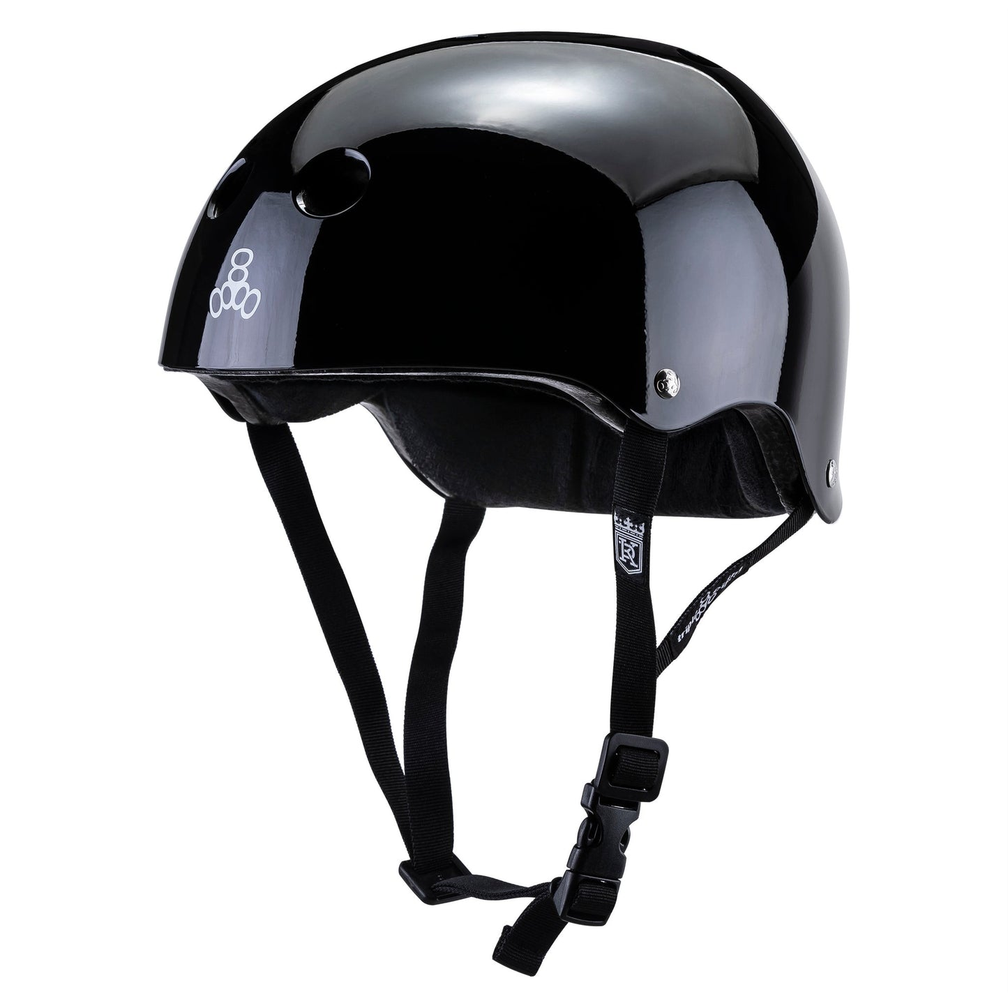 Triple 8 Helmet Certified Sweatsaver Keegan Palmer Edition Black Gloss