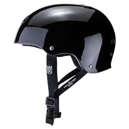 Triple 8 Helmet Certified Sweatsaver Keegan Palmer Edition Black Gloss