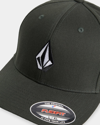 Volcom Full Stone Flexfit Cap, Scarab Olive