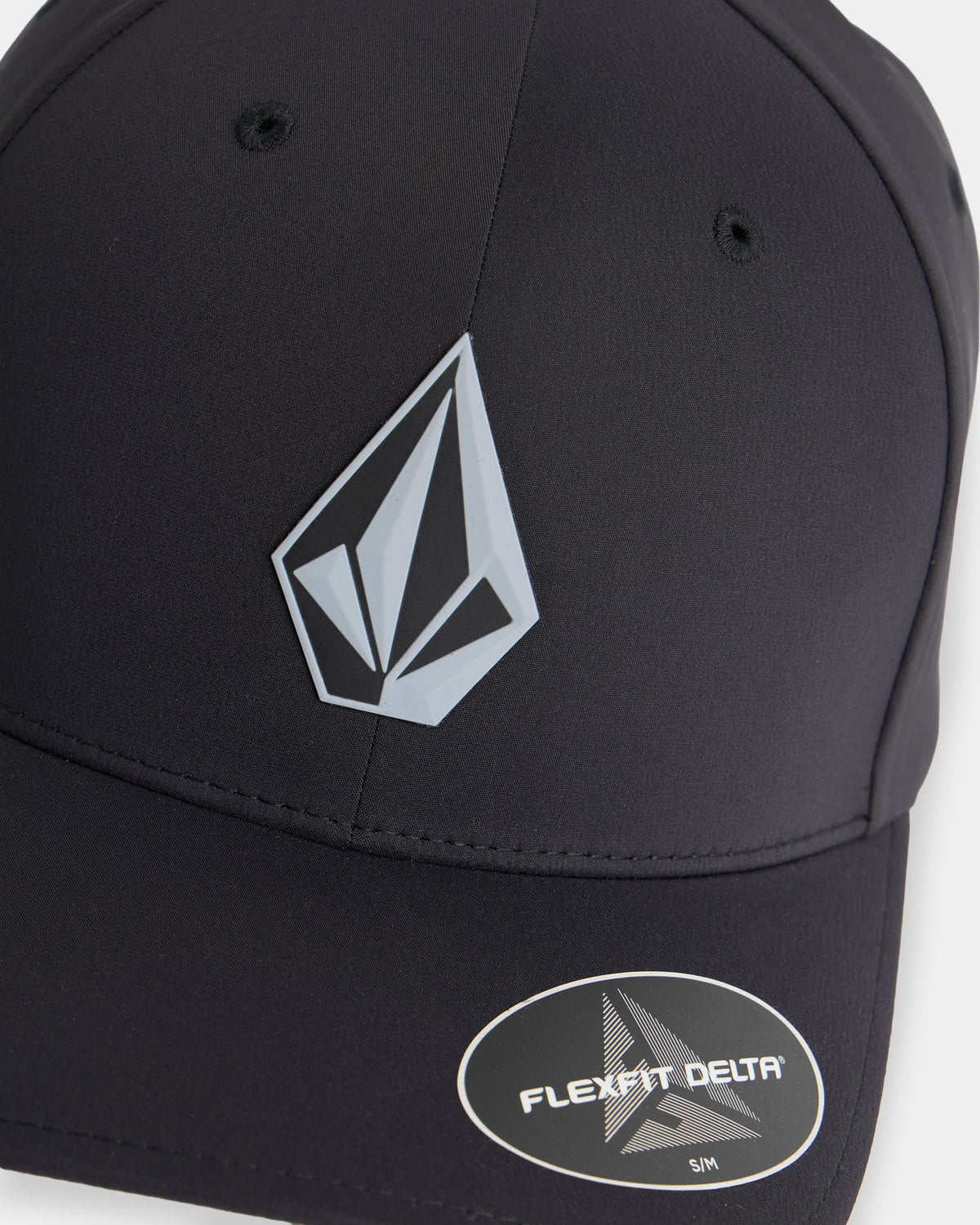 Volcom Full Stone Tech Flexfit Cap, Black