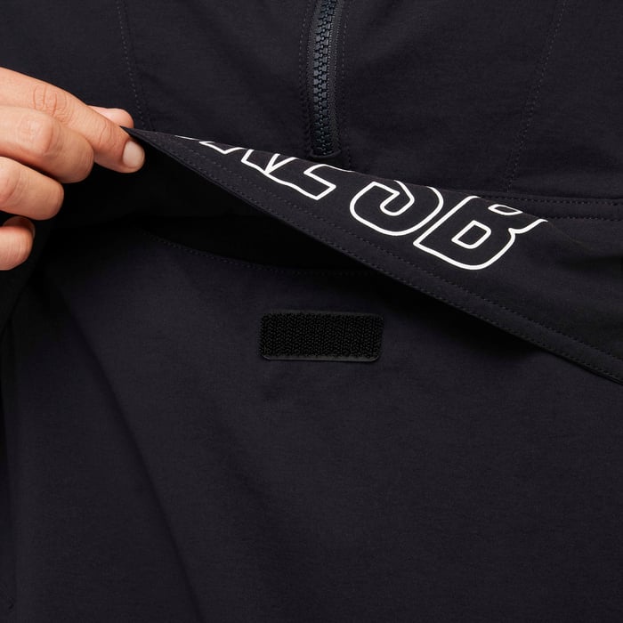 Nike SB Jacket Anorak Skate Black White Mid Zip Jacket