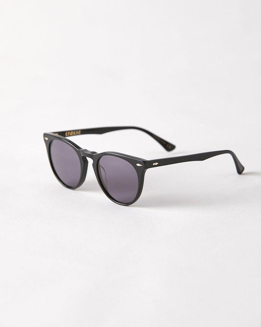 Epokhe Darko Sunglasses - Black Polished / Black