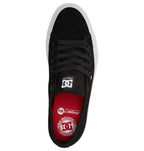Dc Shoes Manual S Black White Super Suede Us Size Skateboard Sneakers