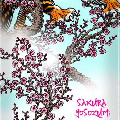 Powell Peralta Deck Flight Yosozumi Samurai Tiger 8.25" K20 Shape
