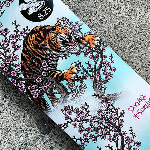 Powell Peralta Deck Flight Yosozumi Samurai Tiger 8 25 K20 Shape