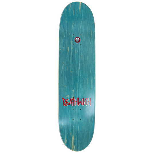 Deathwish Skateboard Deck Jamie Foy Gang Name Pink Teal 8 125