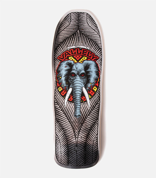 Powell Peralta Skateboard Deck Mike Vallely Elephant Silver Foil 10" Reissue