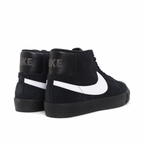 Nike Sb Shoes Blazer Mid Black White Black Black Us Size Skateboard Sneakers