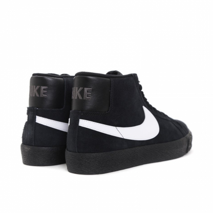 Nike Sb Shoes Blazer Mid Black White Black Black Us Size Skateboard Sneakers