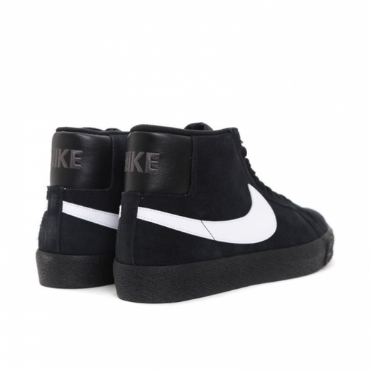 Nike Sb Shoes Blazer Mid Black White Black Black Us Size Skateboard Sneakers