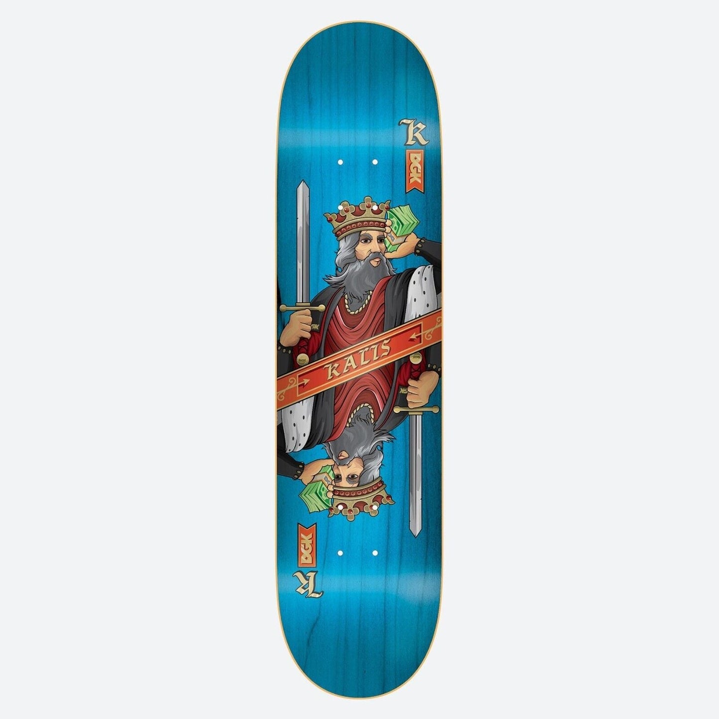 Full Set Dgk Skateboards Kingdom Series Limited Edition 8 Dirty Ghetto Kid Decks