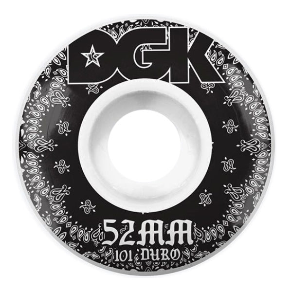 Dgk Skateboard Wheels Paisley 52Mm 101D