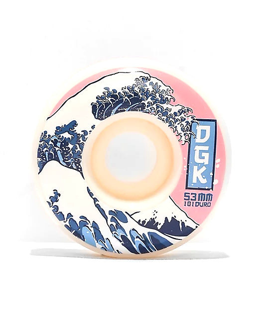 DGK Skateboard Wheels Tsunami Pink 53mm 101d