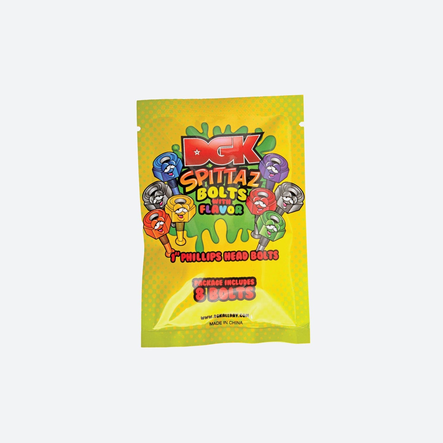 DGK Bolts Spittaz 1" Colored Philips Head Skateboard Hardware