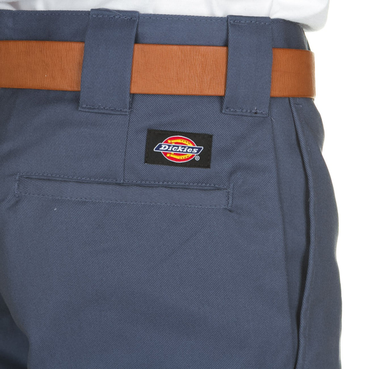 Dickies Slim Straight Fit Work Pants Airforce Blue Wp873 Skateboard Bmx Jeans