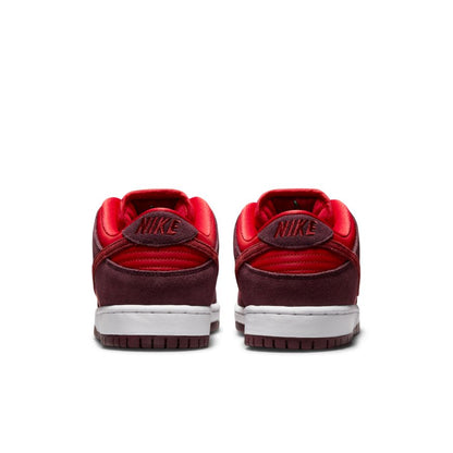 Nike Sb Shoes Dunk Low Pro Burgundy Crush Team Red Uni Us Size Skate Sneakers