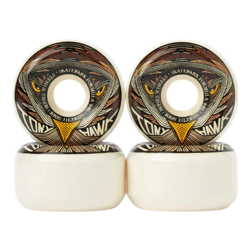 Bones Wheels Tony Hawk 60mm Night Hawk Sidecuts 84B SPF Formula