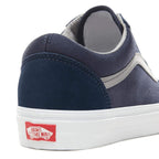 Vans Old Skool Navy Jersey Lace Shoes Dress Blues Gray