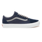 Vans Old Skool Navy Jersey Lace Shoes Dress Blues Gray