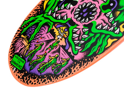 Santa Cruz Deck Stranger Things Salba Demogorgon 10.03" (Glow in the dark)