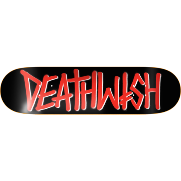 Deathwish Skateboard Deck Deathspray Red 8.38"
