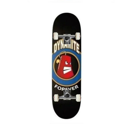 Dynamite Complete Skateboard Iconic Black 8