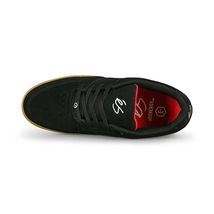 eS Footwear Accel Slim Skateboard Shoes - Black/Gum