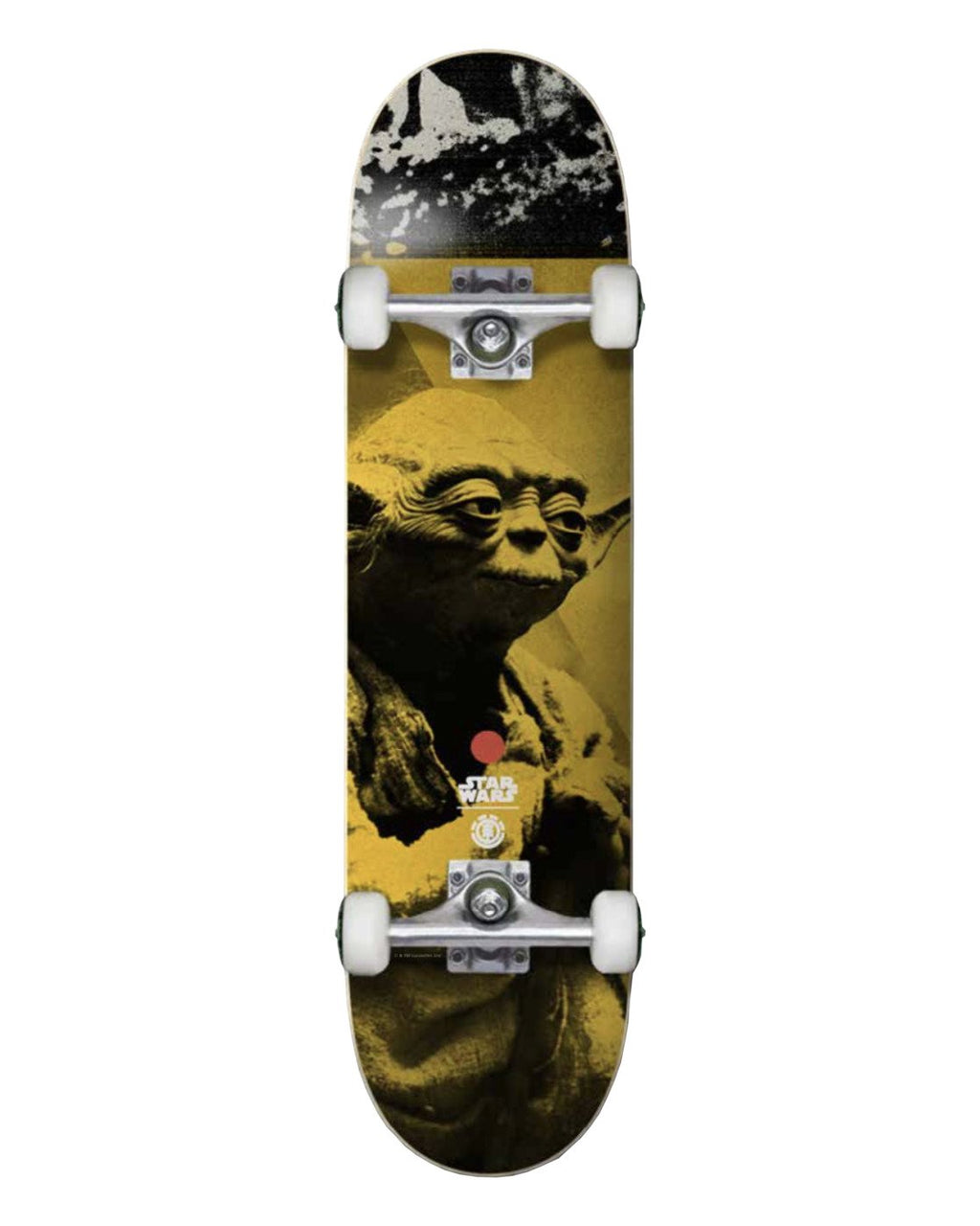 Element Skateboard Complete X Star Wars Yoda 8 Pre Assembled