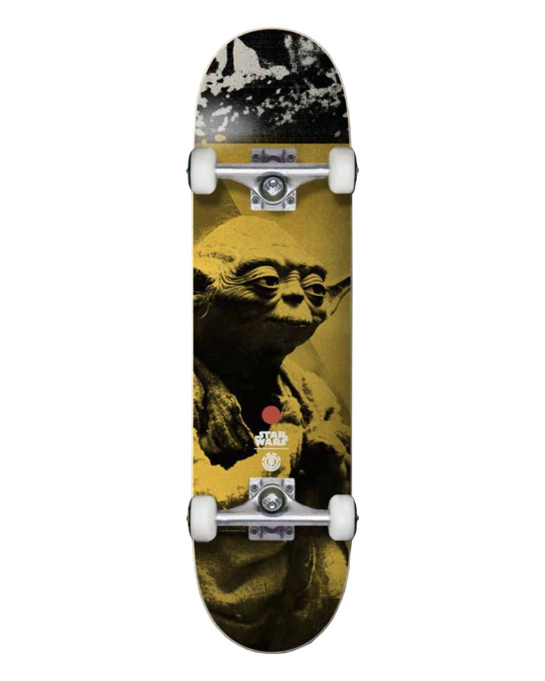 Element Skateboard Complete X Star Wars Yoda 8 Pre Assembled