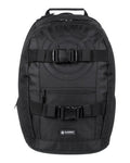 Element Backpack Mohave All Black Skateboard Straps 30L Skate Travel School Bag