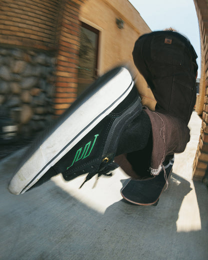 Emerica Shoes Braden Hoban Black White Gold US SIZE Skateboard Sneakers