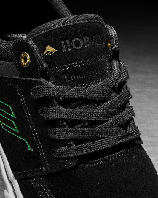 Emerica Shoes Braden Hoban Black White Gold Us Size Skateboard Sneakers