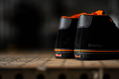 Emerica Shoes Omen Hi X Biltwell Black Us Size Skateboard Sneakers