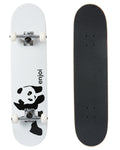 Enjoi Skateboard Complete Panda White 8 25 Pre Assembled