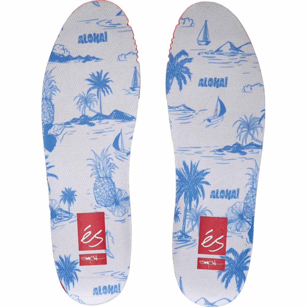 Es Shoes Accel Slim White Blue Red Shmatty Usa Size Skateboard Sneakers