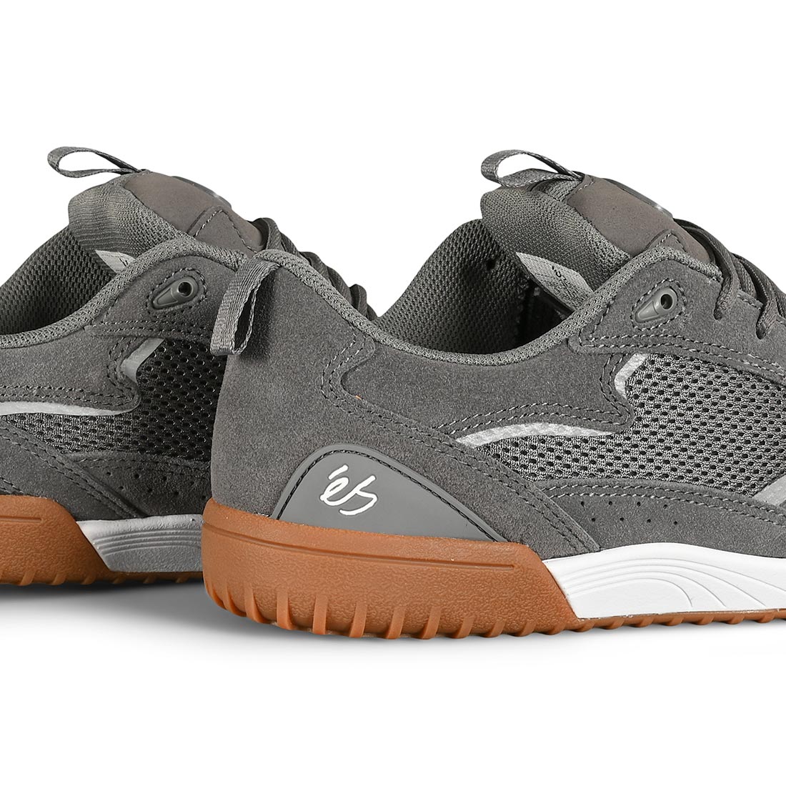 Es Shoes Quattro Grey Gum Og Reissue Colour Us Size Skateboard Sneakers