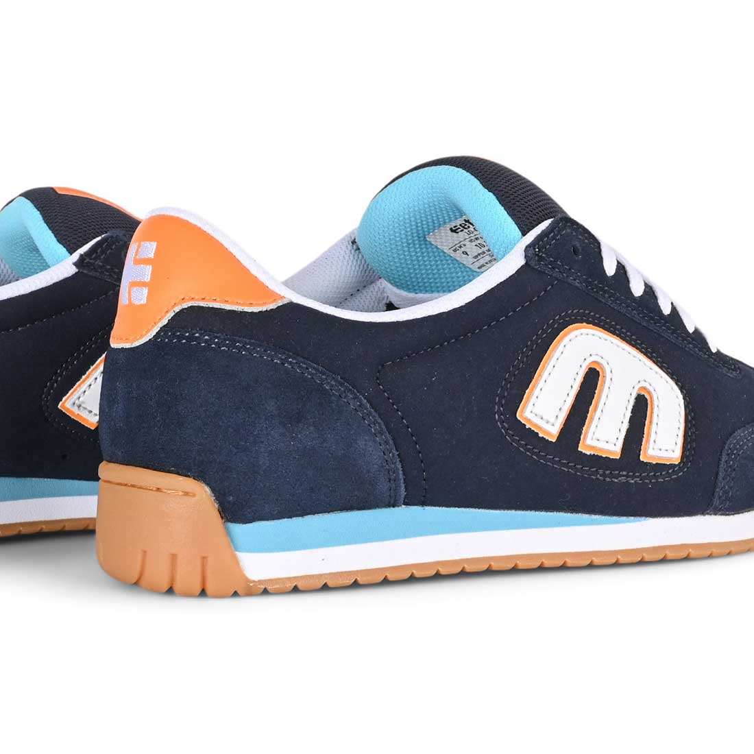 Etnies Shoes Lo Cut Ii Ls Navy Orange White Us Size Skateboard Sneakers