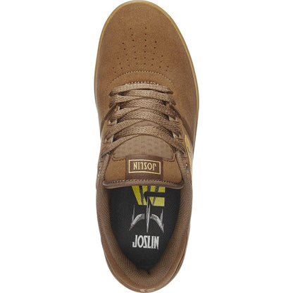 Etnies Shoes Josl1N Brown Gum Gold Michelin Us Size Skateboard Sneakers