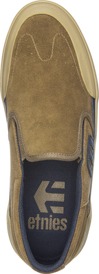 Etnies Shoes Marana Slip Xlt Brown Navy Gum Us Size Skateboard Sneakers