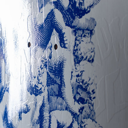 Fa Skateboard Deck Cherub Fight Ivory Blue 8 25 Fkn Awesome