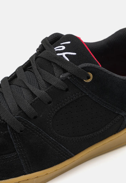 eS Footwear Accel Slim Skateboard Shoes - Black/Gum
