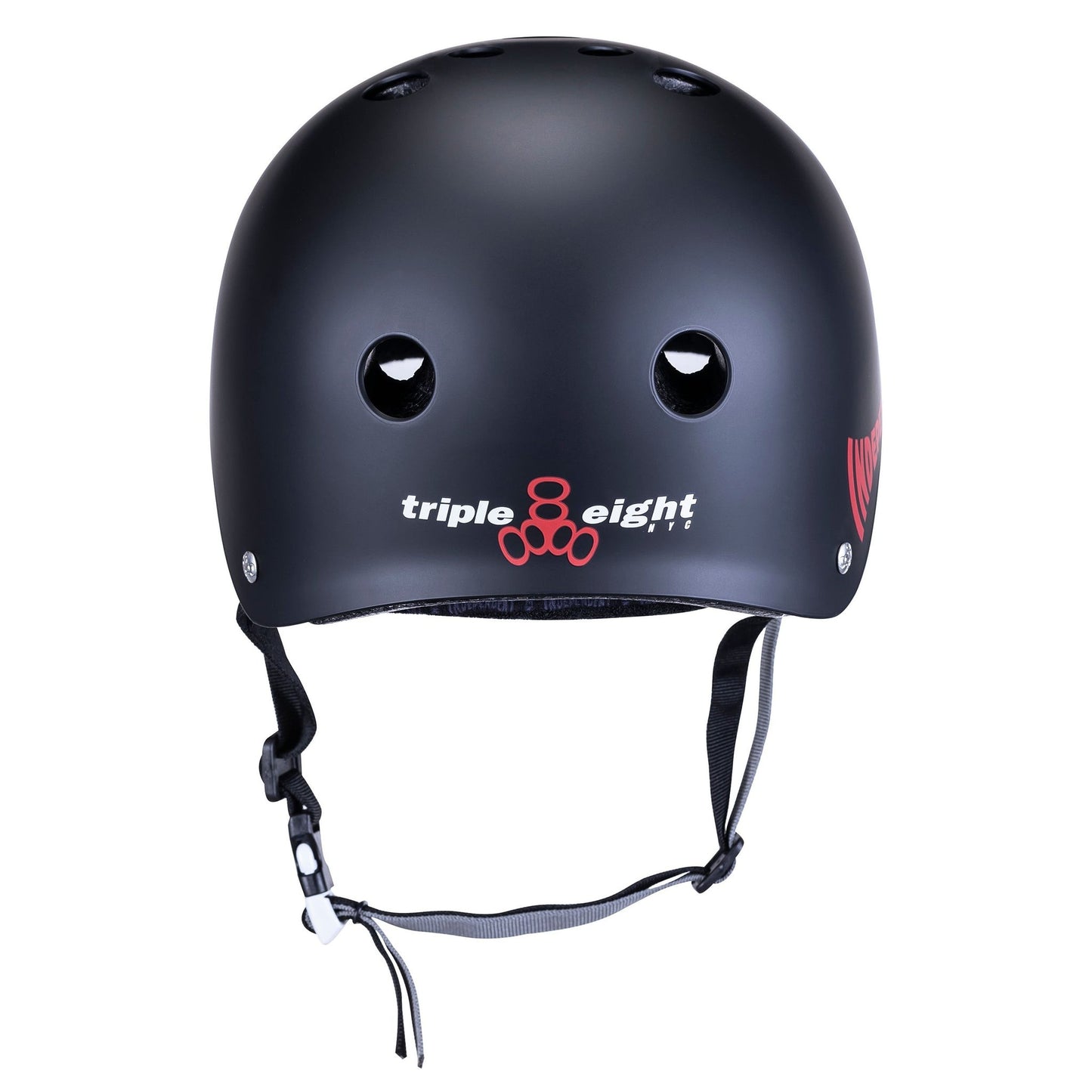 Triple 8 Helmet Certified Sweatsaver x Independent Trucks Edition Matte Black