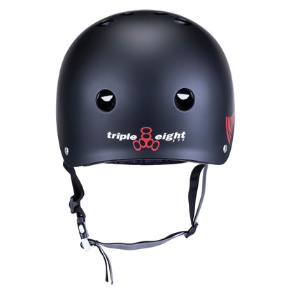 Triple 8 Helmet Certified Sweatsaver x Independent Trucks Edition Matte Black