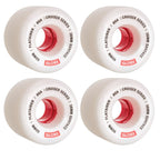 Globe Skateboard Wheels Flatsider Cruiser 60Mm White Red 80A