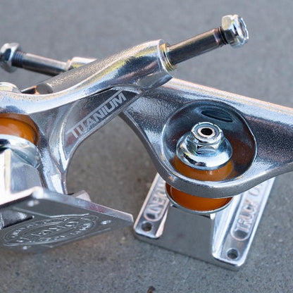 Independent Trucks 149 TITANIUM Silver Forged Indy 8.5" Axles