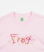 Frog Tee Busy Frog Pink Tone Skateboard T Shirt