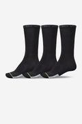 Globe Socks 3 Pack Low Impact Crew Black Size 7 11 Skateboard Sox