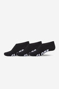 Globe Socks 3 Pack Low Impact Invisible No Show Black Size 7 11 Skateboard Sox