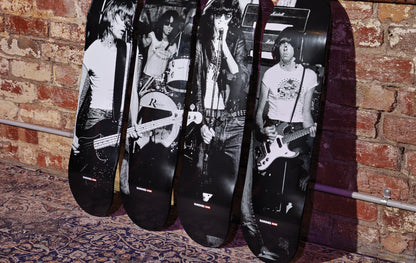 Globe Skateboards X Ramones On Stage Collectors Set 4 Deck Set Limited Edition